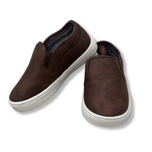 Carter’s Toddler Faux Leather Casual Slip on Sneakers